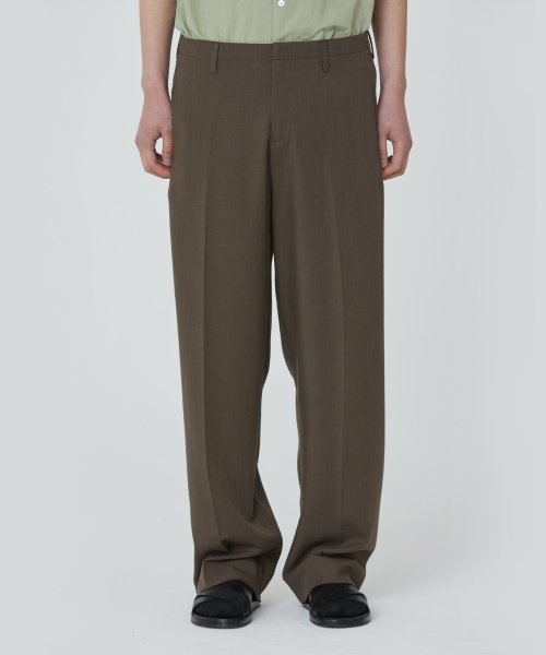 Широкие бесшовные брюки Khaki