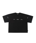 아조바이아조(AJOBYAJO) Total Logo T-Shirt [BLACK]