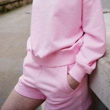 여성 반바지 쭈리 팬츠 핑크 BNBPT760F