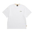 N242UTS909 세미오버핏 수피마 반팔 티셔츠 WHITE