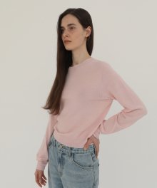 Wholegarment Classic Knit - Light pink