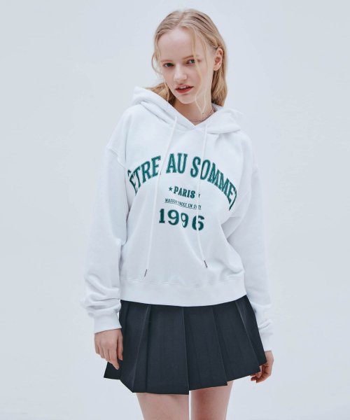varsity логотип худи (белый)