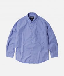 PAPER COTTON RELAXED SHIRT _ SAX BLUE