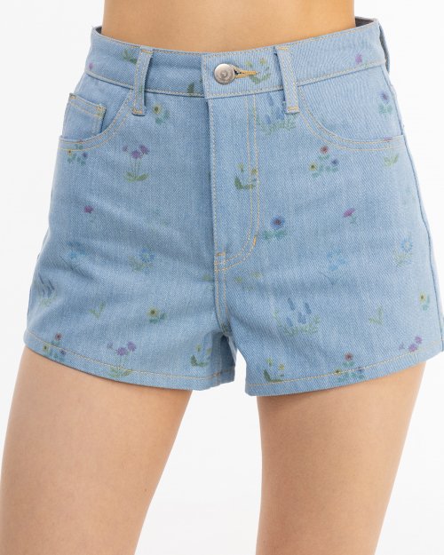 shorts with flowers