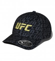 UFC 로고 모노그램 110 플렉스핏 볼캡 블랙 U4HWU1307BK