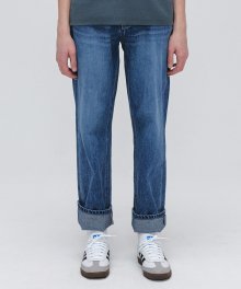 Blue Straight Fit Jeans