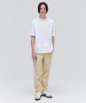 이지오(EZIO) Wooven Layered Pocket T-shirt - White