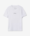 메종 마르지엘라(MAISON MARGIELA) 남성 업사이드 다운 로고 반소매 티셔츠 - 화이트 / S30GC0701S22816994