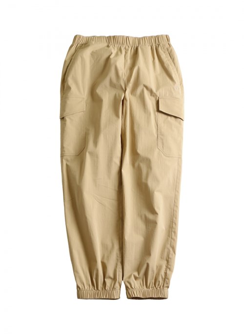 Длинные брюки карго из хлопка и нейлона Beige