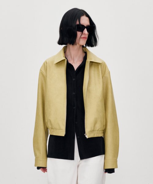 ZIPPED WORK BOMBER куртка BISQUE YELLOW