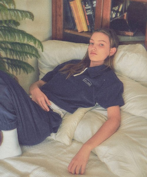 Tetti Zipup Top Navy