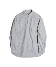 Shirring Shirt Oxford Grey