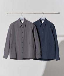 Curved Easy Button Nylon Shirts [2 Colors]