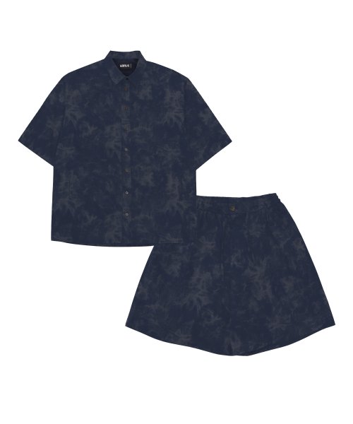 【AJO AJOBYAJO】23SS★ [SET] Tie-Dye Short Sleeves SET AJOBYAJO