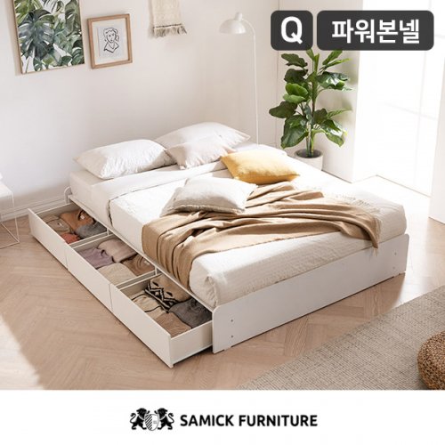 삼익가구(SAMICK) 피터 빅서랍 3단 수납침대(YS 파워 본넬스프링 매트리스-퀸) - 후기 | 무신사