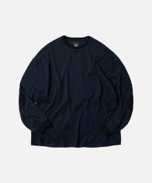 PATCH OVERSIZED COLORATION TEE _ NAVY