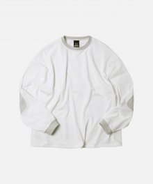 PATCH OVERSIZED COLORATION TEE _ WHITE