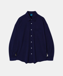Cool Square Tension Shirt S124 Navy