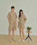 조스라운지(JO'S LOUNGE) (couple) Brownie Short Pajama Set