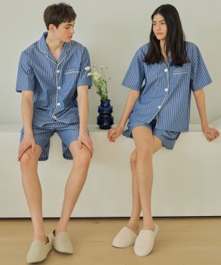조스라운지(JO'S LOUNGE) (couple) Voyage Short Pajama Set...