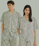 조스라운지(JO'S LOUNGE) [모달] (couple) Mint Short Pajama Set