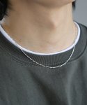 그레이노이즈(GRAYNOISE) Needle chain necklace (925 silver)