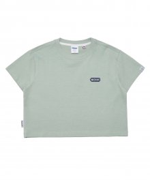 여성 백 로고 크롭 티셔츠 WOMENS BACK LOGO CROPPED T-SHIRT