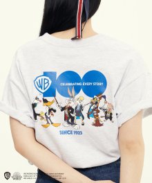 [HP X RMTC] WB 100TH 애니벌서리 티셔츠_라이트 그레이