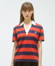 W RUGBY PUFF SHIRTS red