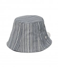 Stripe Bucket Hat [BLUE]
