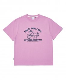 캠핑 베어 티셔츠 CAMPING BEAR T-SHIRT