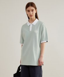 컬러 블록 피케 티셔츠 COLOR BLOCK PQ T-SHIRT