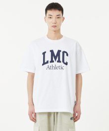 ATHLETIC TEE white