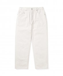 Relaxed Jeans Off White