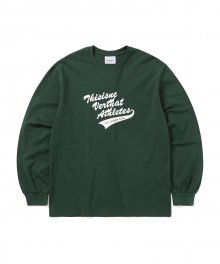 Athletes L/S Tee Forest