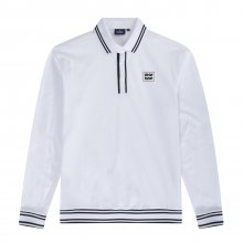 Sporty Polo Shirts_White (Men)