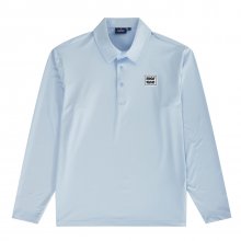 Basic Stretch Polo Shirts_S/Blue (Men)