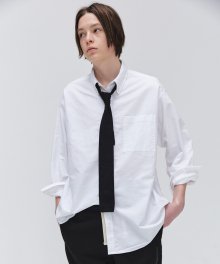 Button Down Oxford Shirts - White