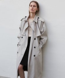 FLAP CLASSIC DOUBLE TRENCH COAT_INDI BEIGE