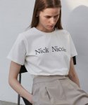 닉앤니콜(NICK&NICOLE) NICOLE CLASSIC REGULAR TEE_CREAM