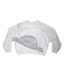 오호스(OJOS) Detachable Hipsack Sweatshirt / Grey