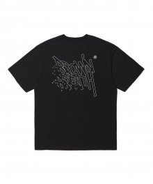 CONNECT TAG TEE - BLACK