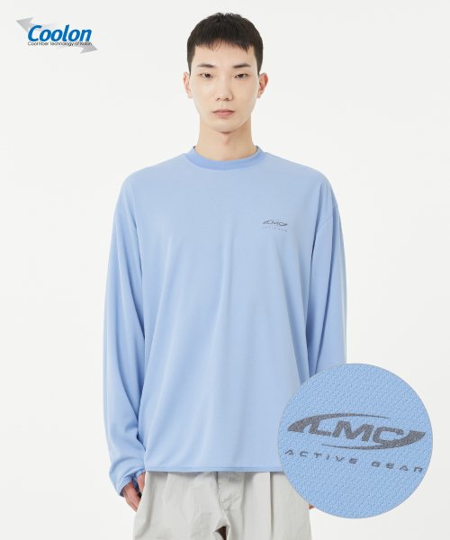 ★2023SS新作★LMC★ACTIVE GEAR COOLON MT LONG SLV JERSEY 엘엠씨(LMC) ACTIVE GEAR COOLON MT LONG SLV JERSEY sky blue