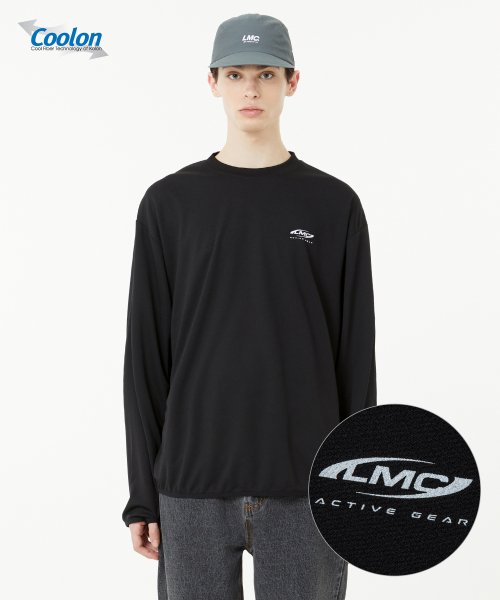 ★2023SS新作★LMC★ACTIVE GEAR COOLON MT LONG SLV JERSEY 엘엠씨(LMC) ACTIVE GEAR COOLON MT LONG SLV JERSEY black