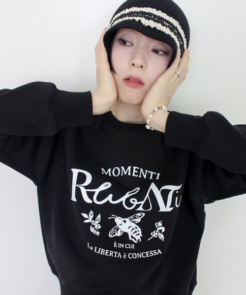 Honeybee Sweatshirt (чёрный)