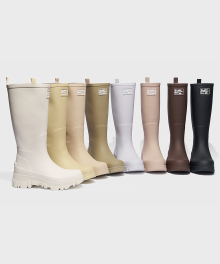 FLATFORM RAIN BOOTS LONG - 7color