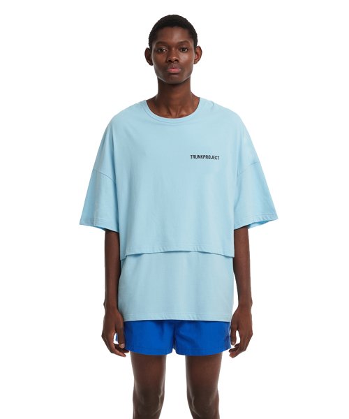 Layered T-Shirt_Blue