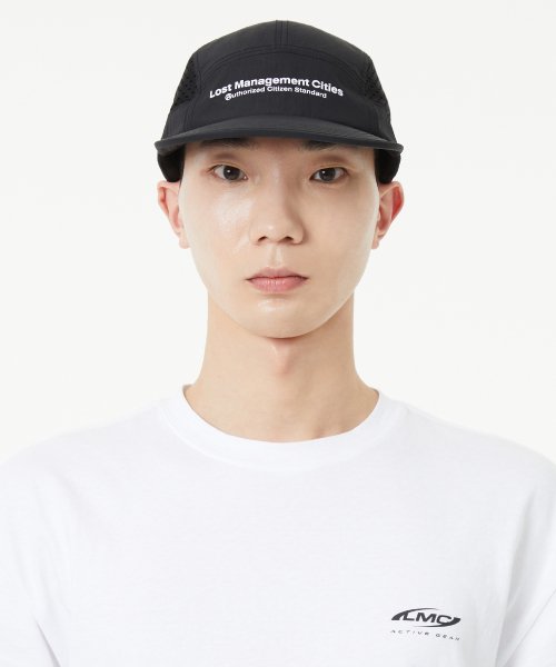 엘엠씨(LMC) AUTHORIZED CITIZEN 5PANEL MESH CAP black