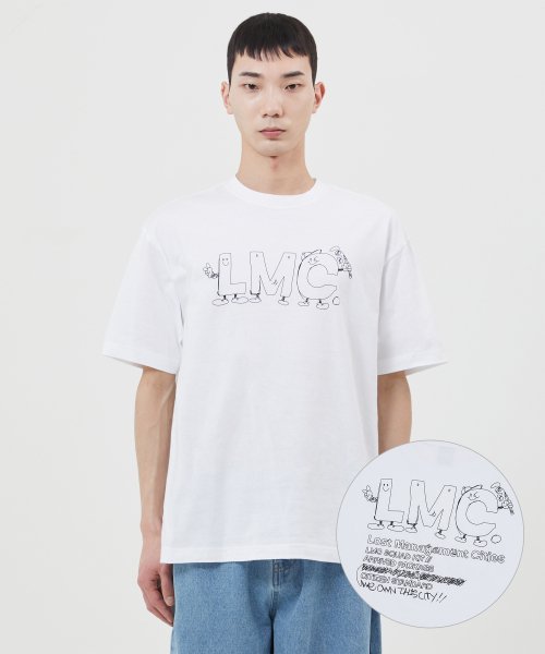 엘엠씨(LMC) DOODLE TEE white - 사이즈 & 후기 | 무신사