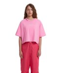 트렁크프로젝트(TRUNK PROJECT) Ripped Hole T Shirts_Pink